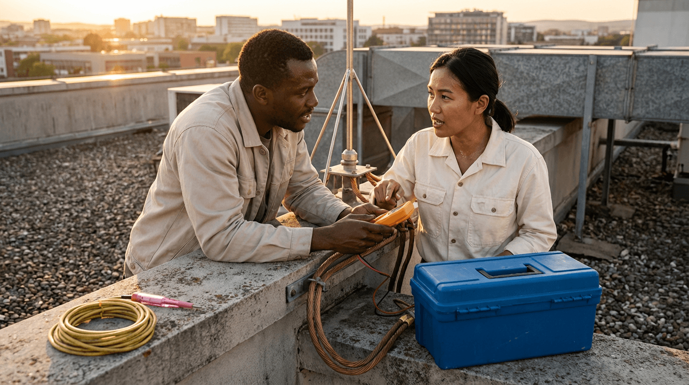 Blitzschutz-Schulung