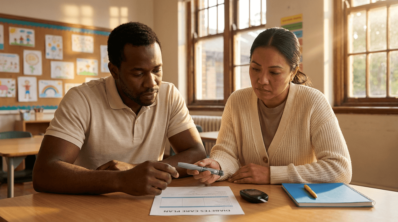 Diabetes-Schulung für Schulbegleiter