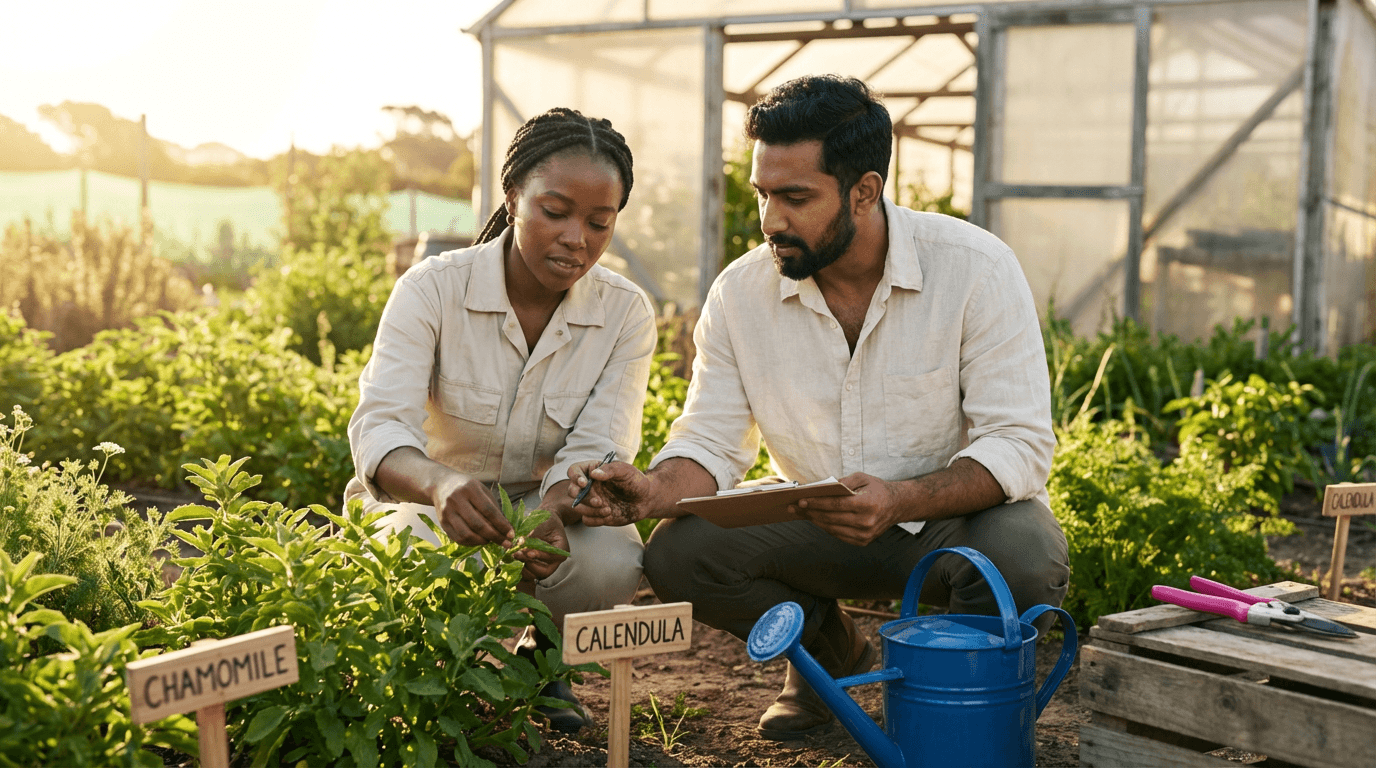 herbalist farmer training