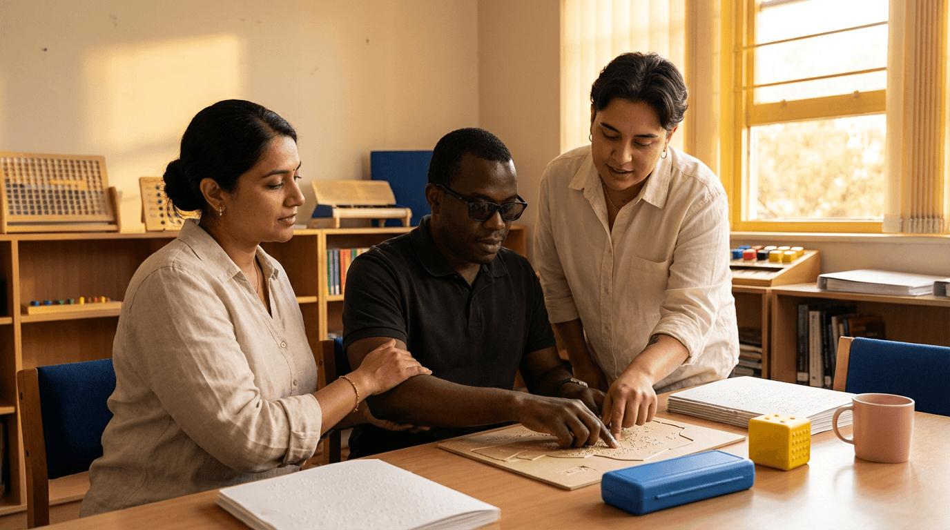 Tiflology (Education for the Visually Impaired) Course