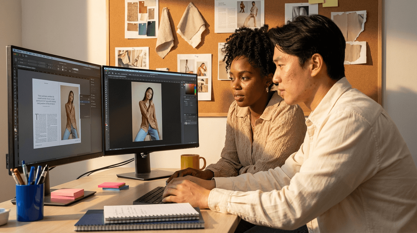 הכשרת InDesign ו-Photoshop