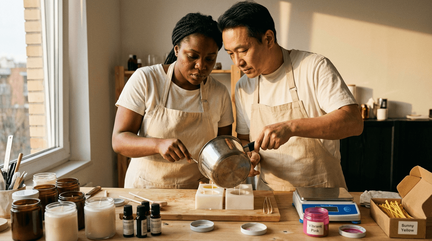 Formation Fabrication de Bougies