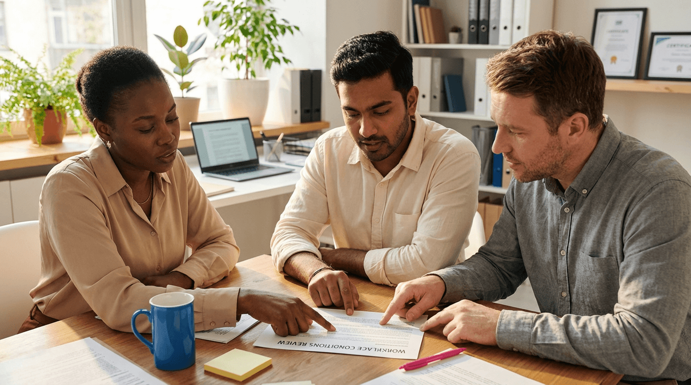 Курс по HRM: Условия труда