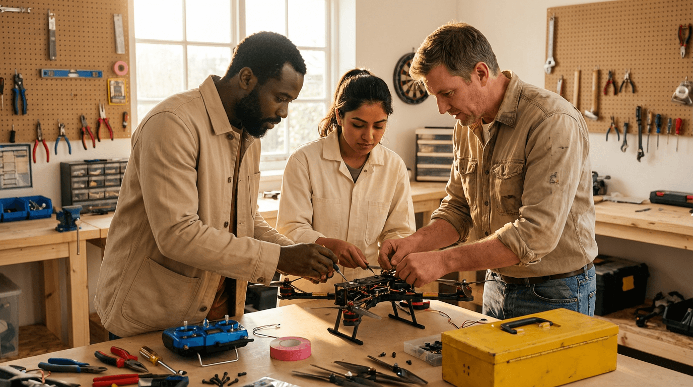 Curso de construcción de drones