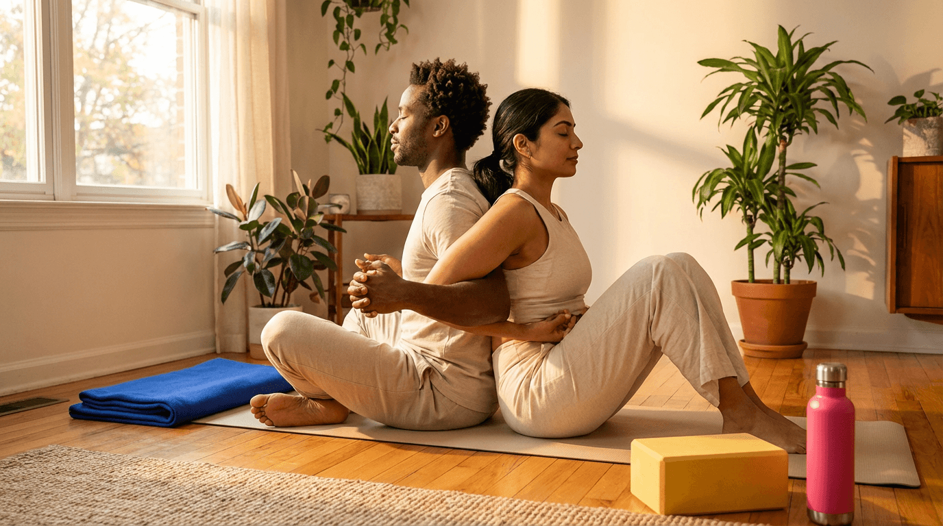 קורס יוגה לזוגות