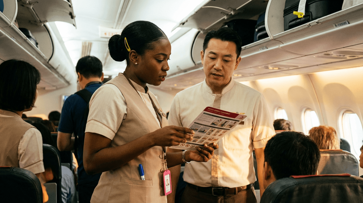 Curso para Hospedeira de Bordo