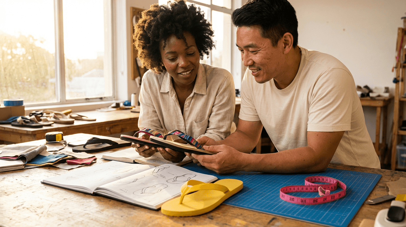 Curso de diseño de chanclas personalizadas