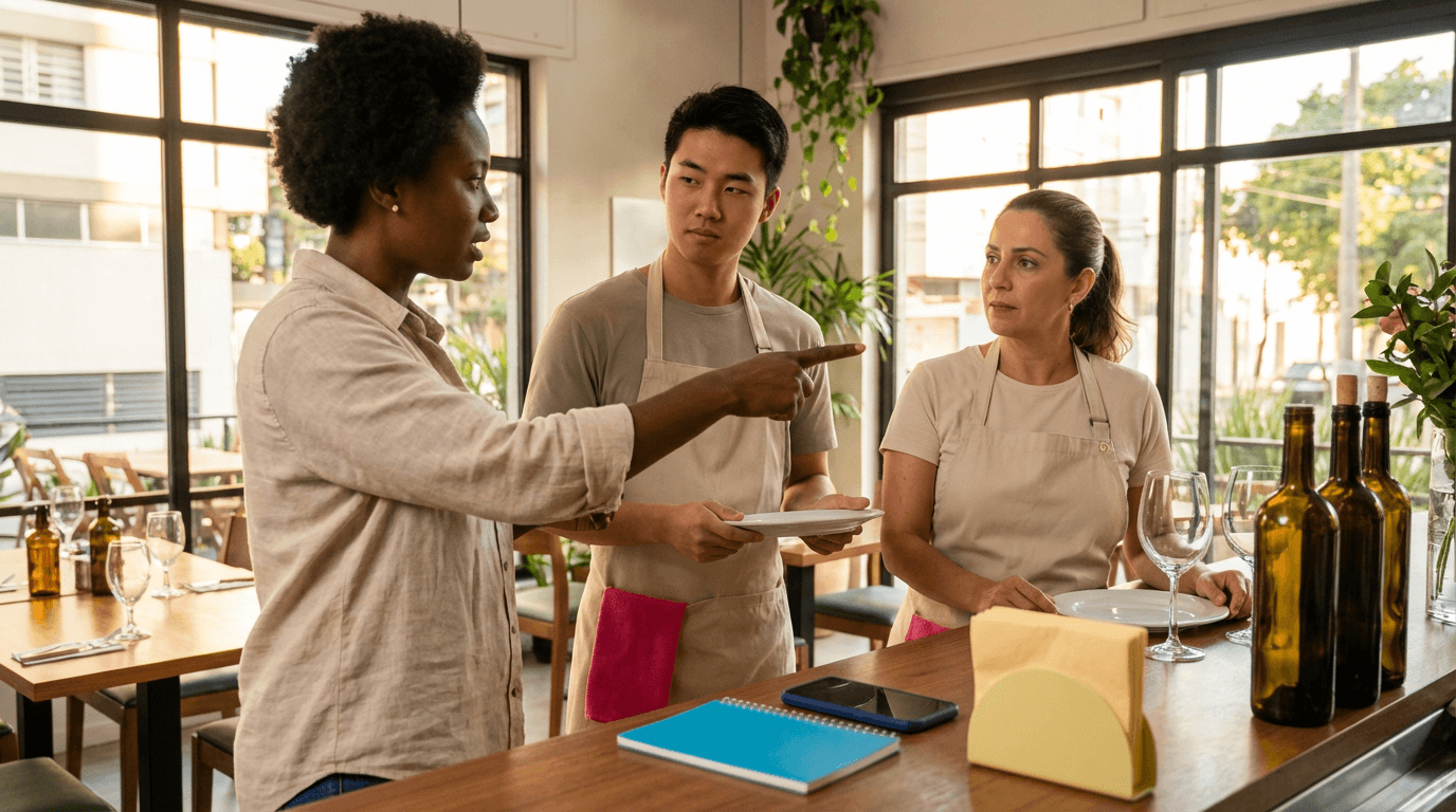 Curso de Instrutor de Treinamento de Restaurantes