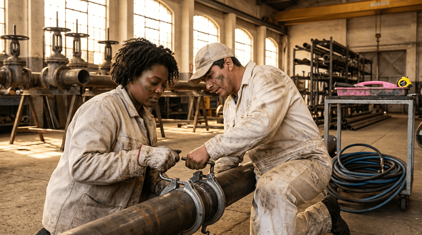 curso de fabricación y montaje de instalaciones de tubería industrial