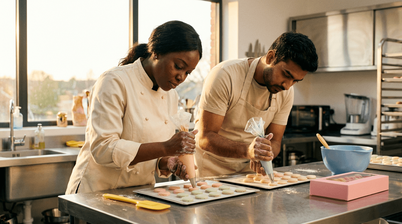 curso de pastelero especializado en macarons