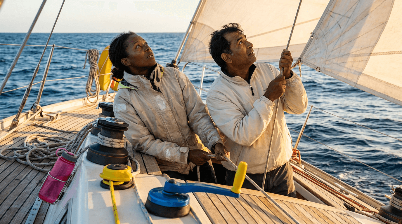 קורס שיט מול רוח