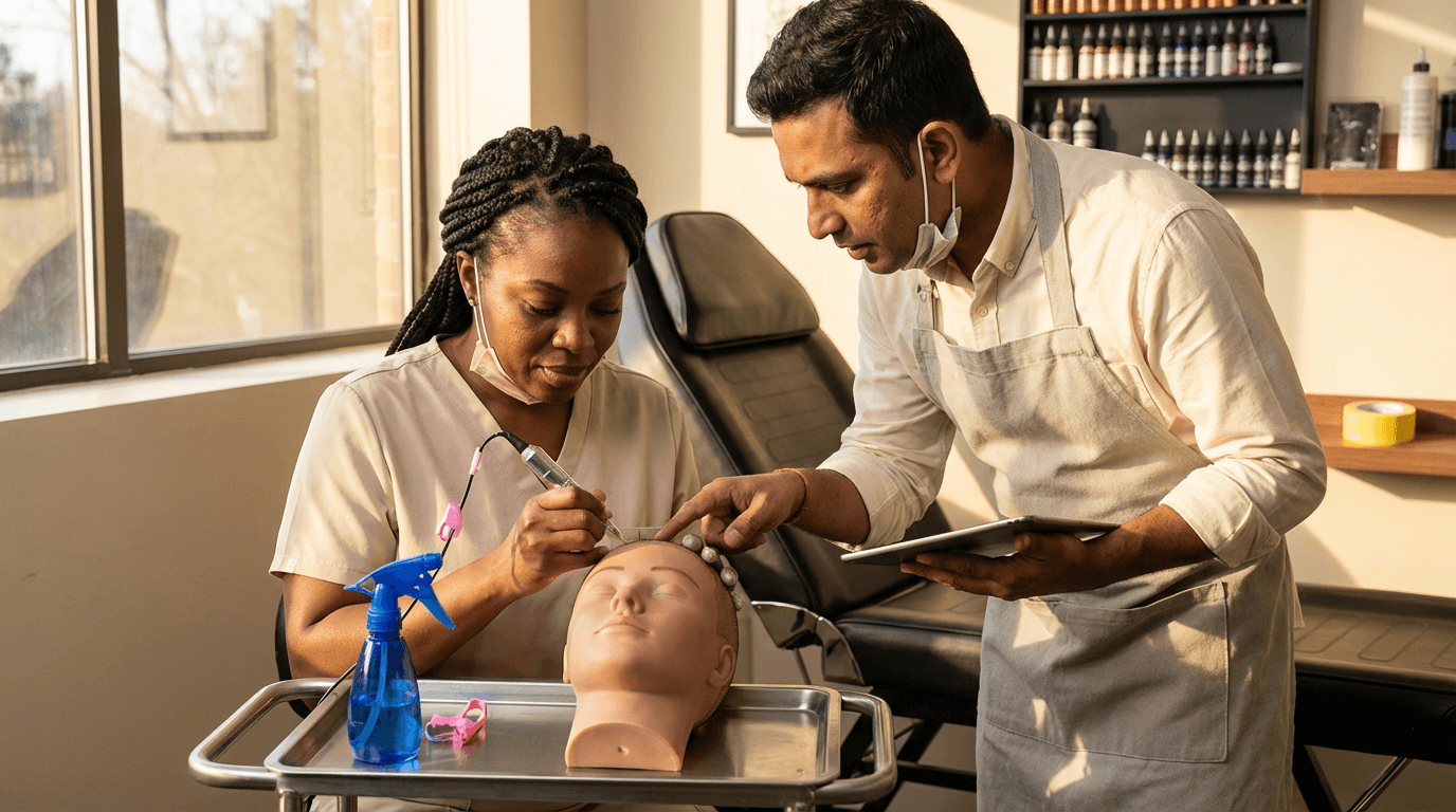 Tricopigmentation Training