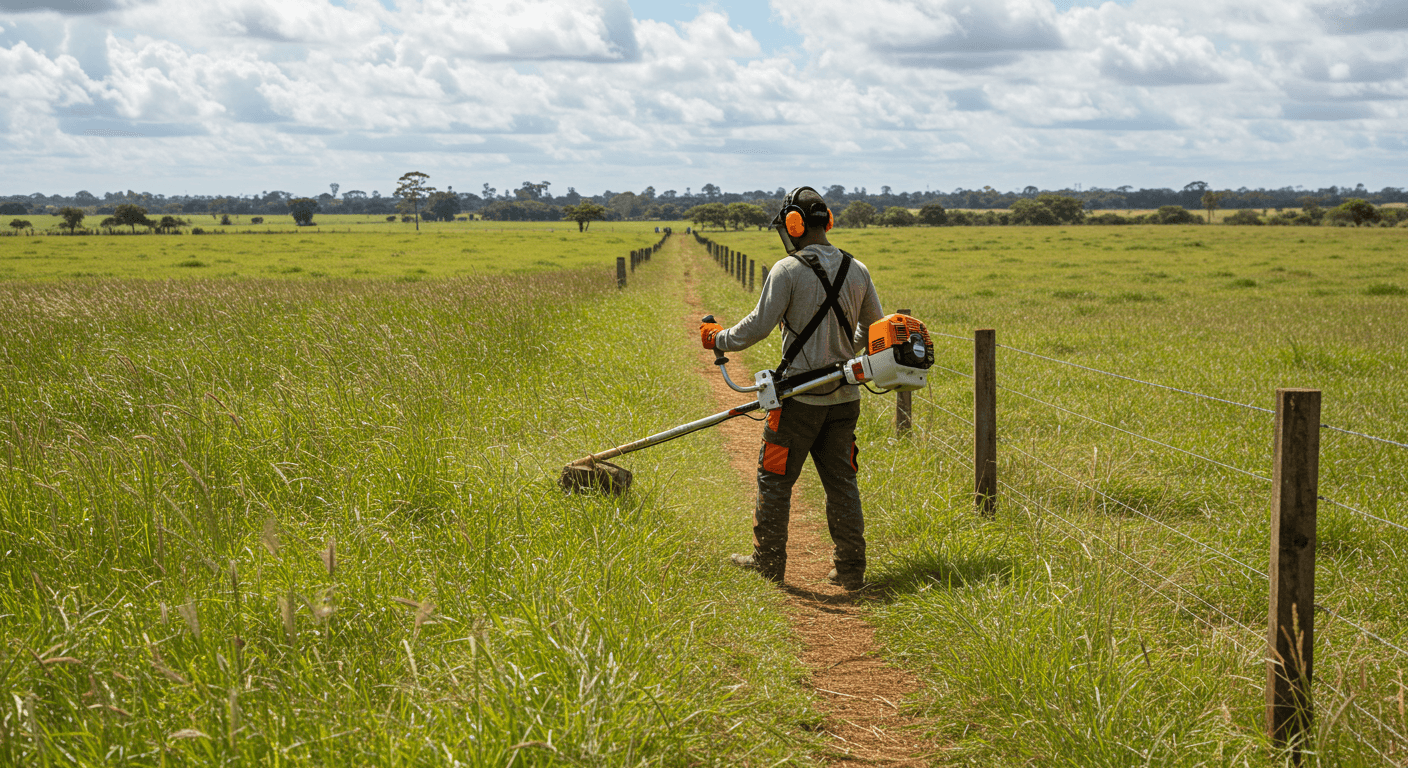 Curso de Operação, Manutenção e Planejamento para Roçadeira Retificada — Brasil