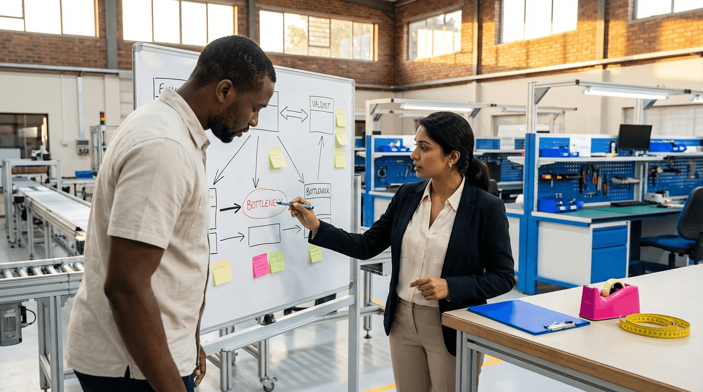 Curso de Lean Manufacturing e Atendimento para Indústrias