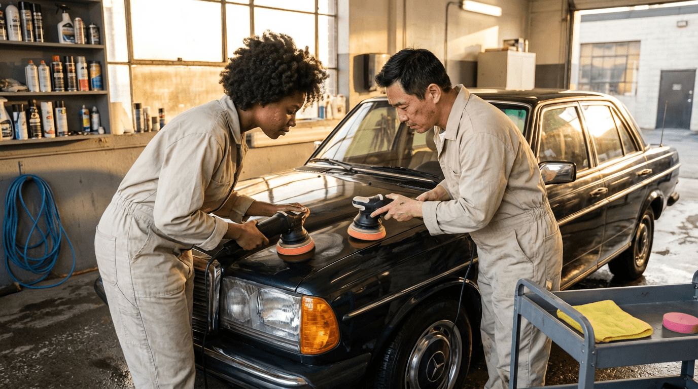 Formation Lustrage de Voiture
