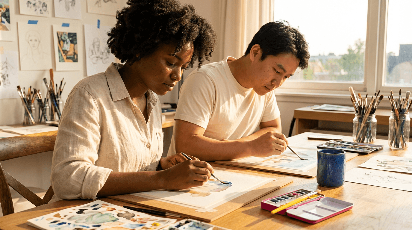 Watercolor Drawing Course