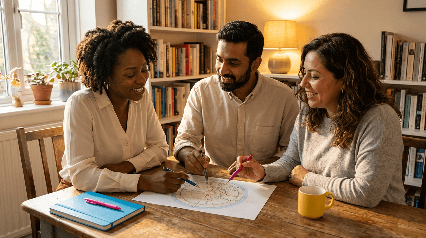 Curso de astrología e interpretación de la carta natal
