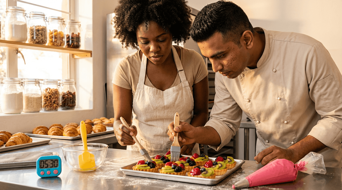 Curso de repostería vegana