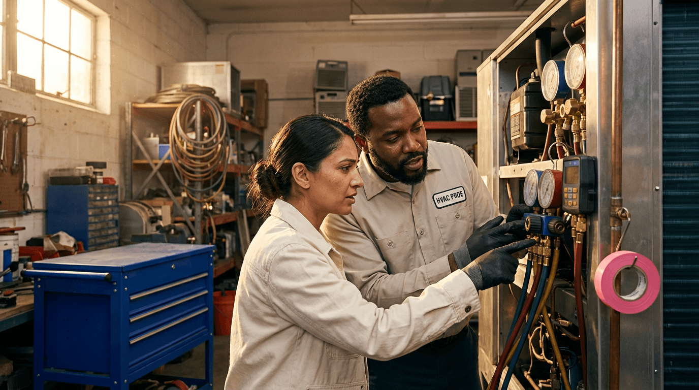 curso de HVAC (climatización) y refrigeración