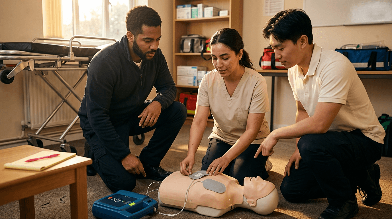 curso de desfibrilador automático