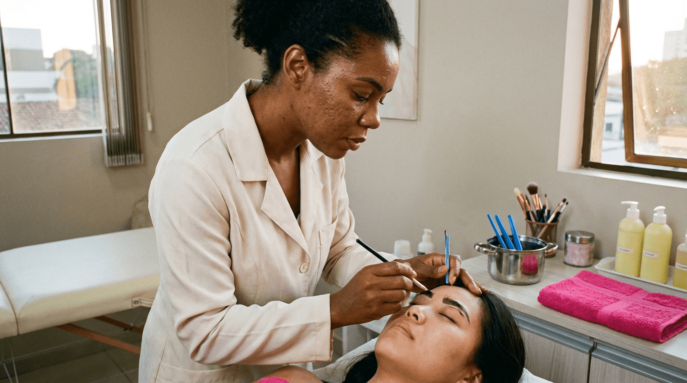 Curso de Técnico em Tintura para Sobrancelhas