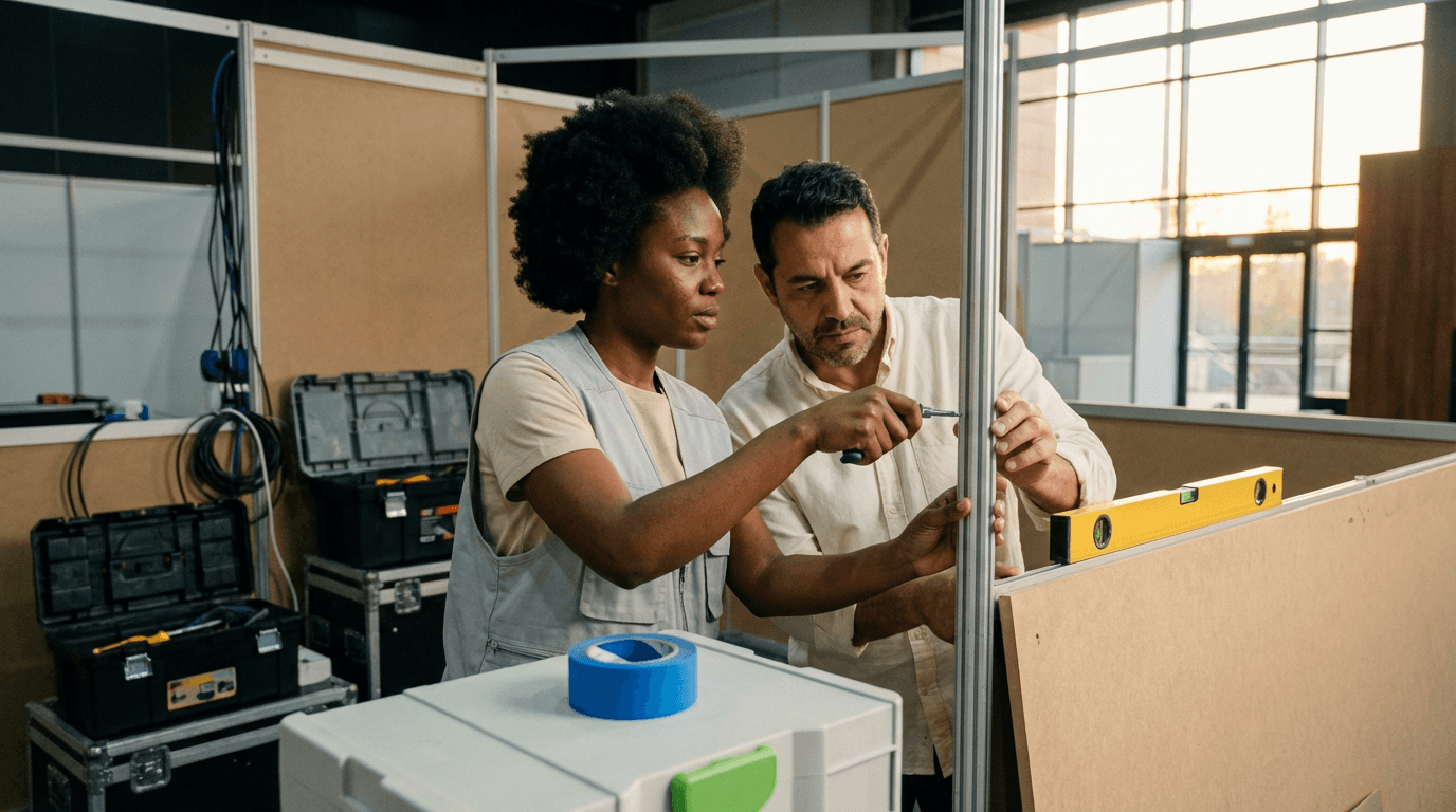 Curso de Técnico de Montagem de Stands