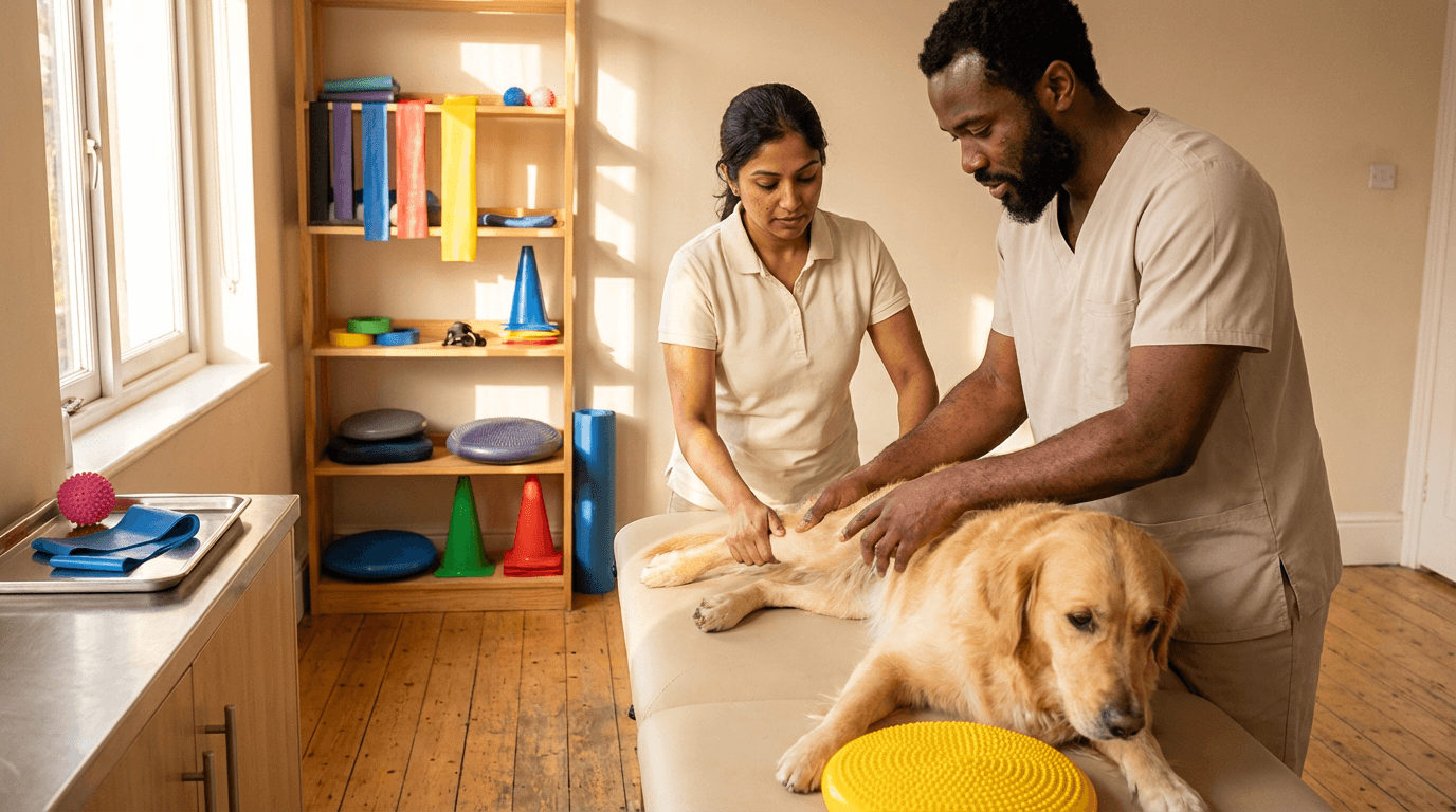 دورة العلاج الطبيعي البيطري