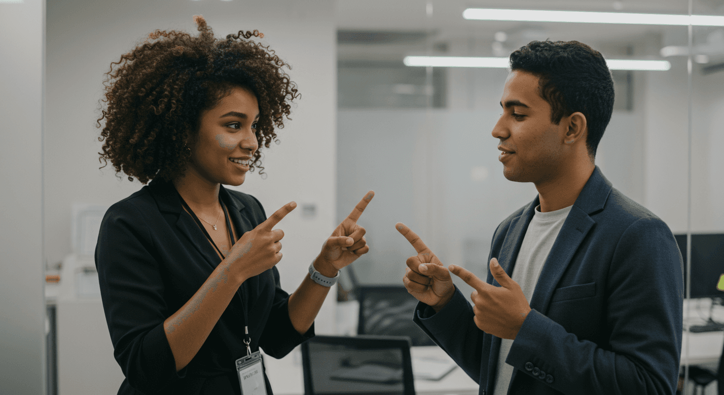 Curso de Linguagem de Sinais