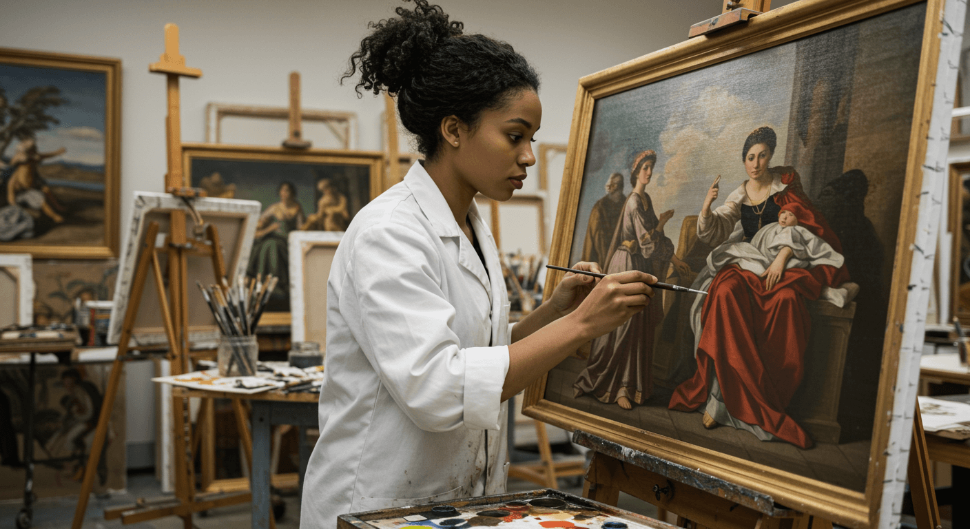 Curso de Técnico en Restauración de Pintura