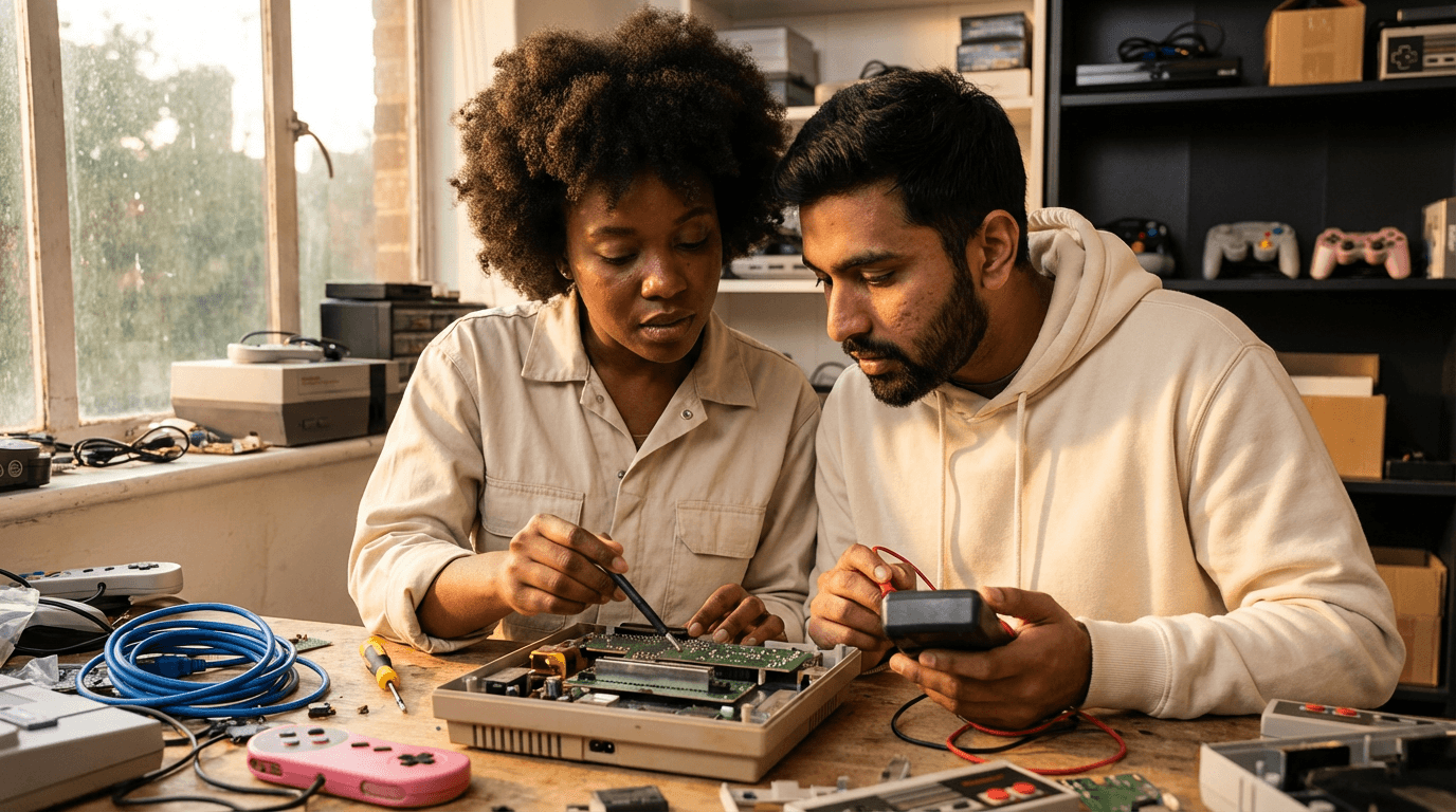 Curso de reparación y mantenimiento de consolas de videojuegos