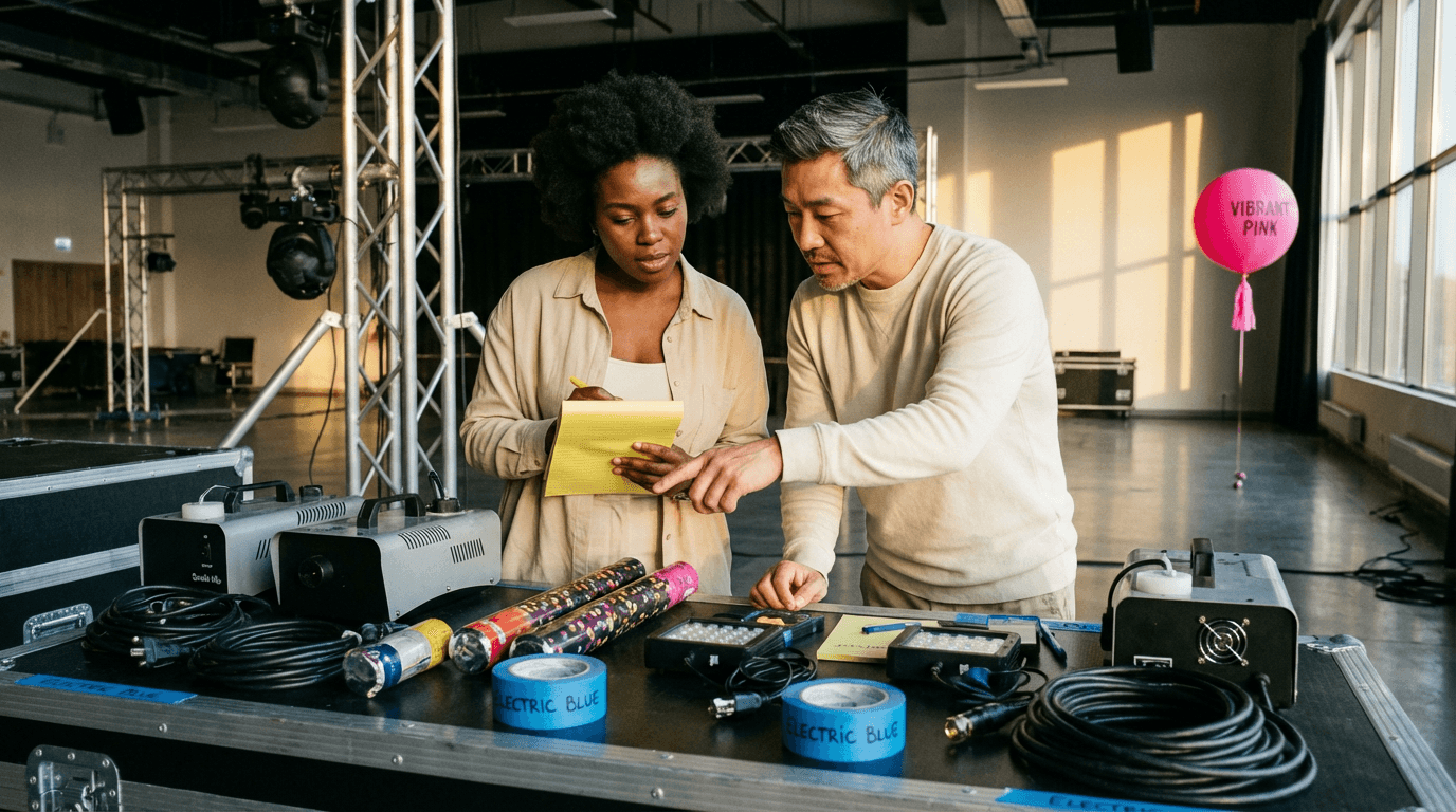 Curso de Especialista em Efeitos Especiais para Eventos