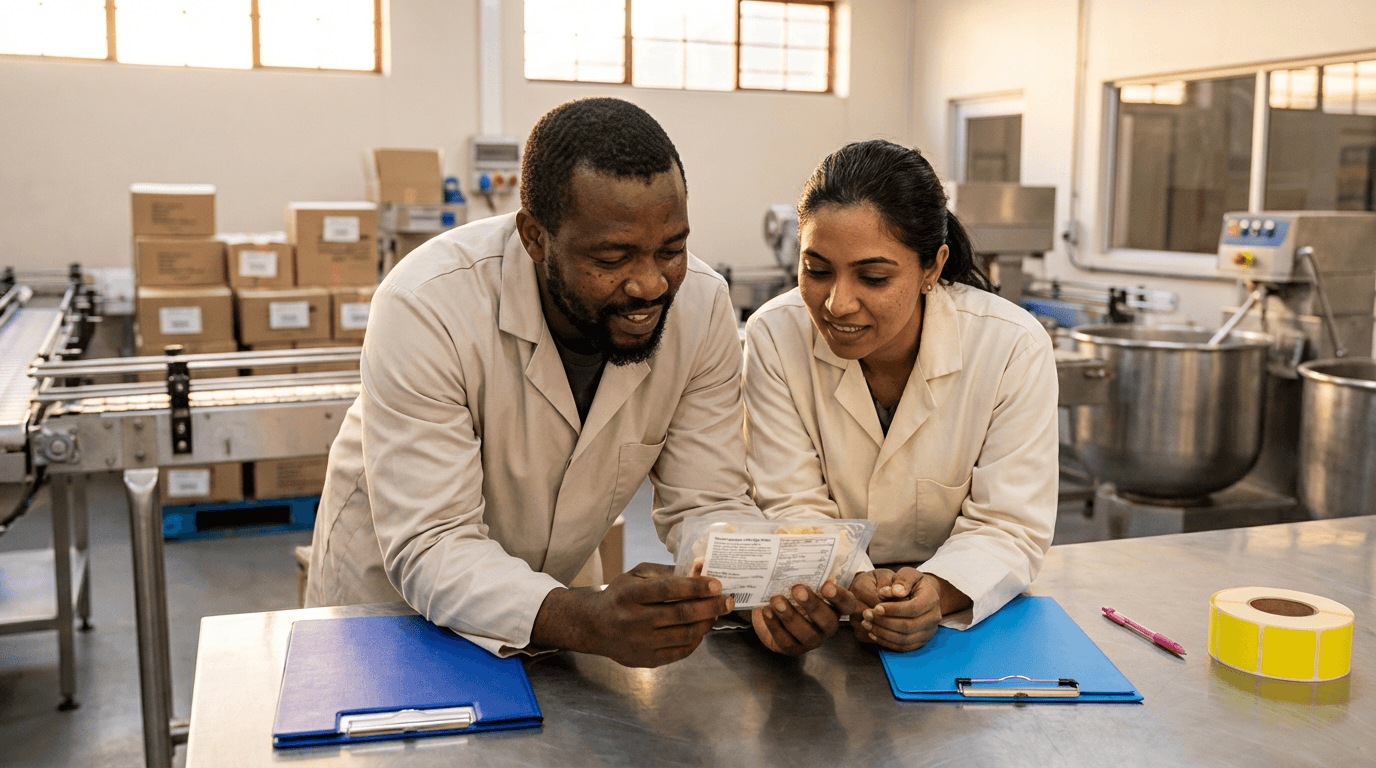 הדרכה על תיוג מידע מזון LMIV