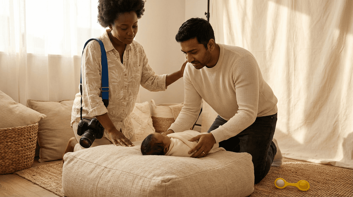 curso de fotografía newborn