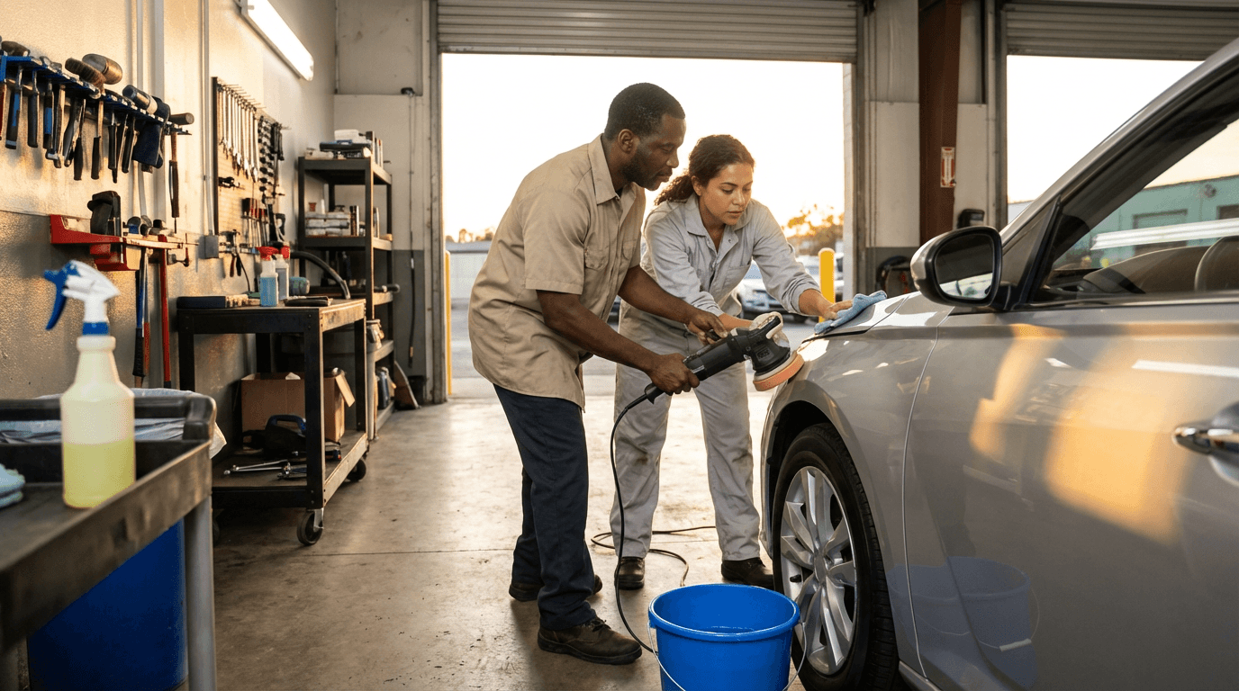 Curso de Polimento Técnico Automotivo