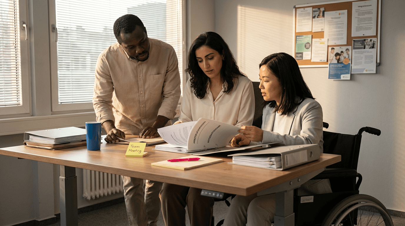 קורס הכשרת משרד שילוב במקום עבודה (Integrationsamt) SBV