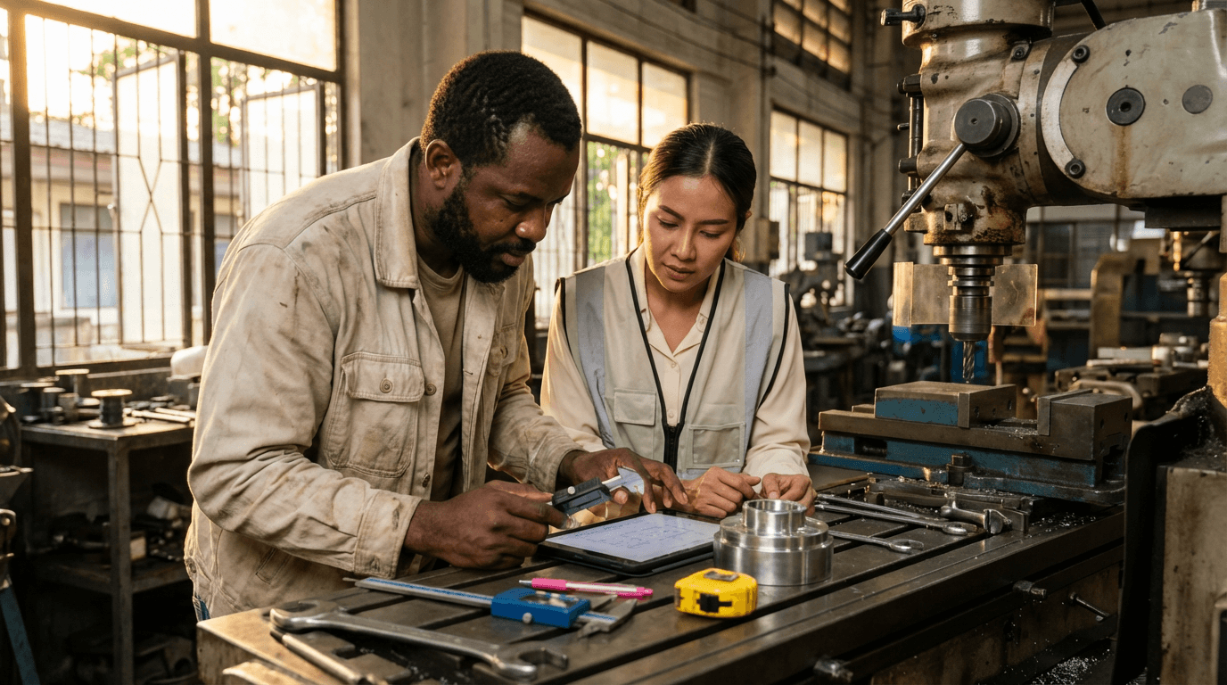 Industriemechaniker-fortbildung