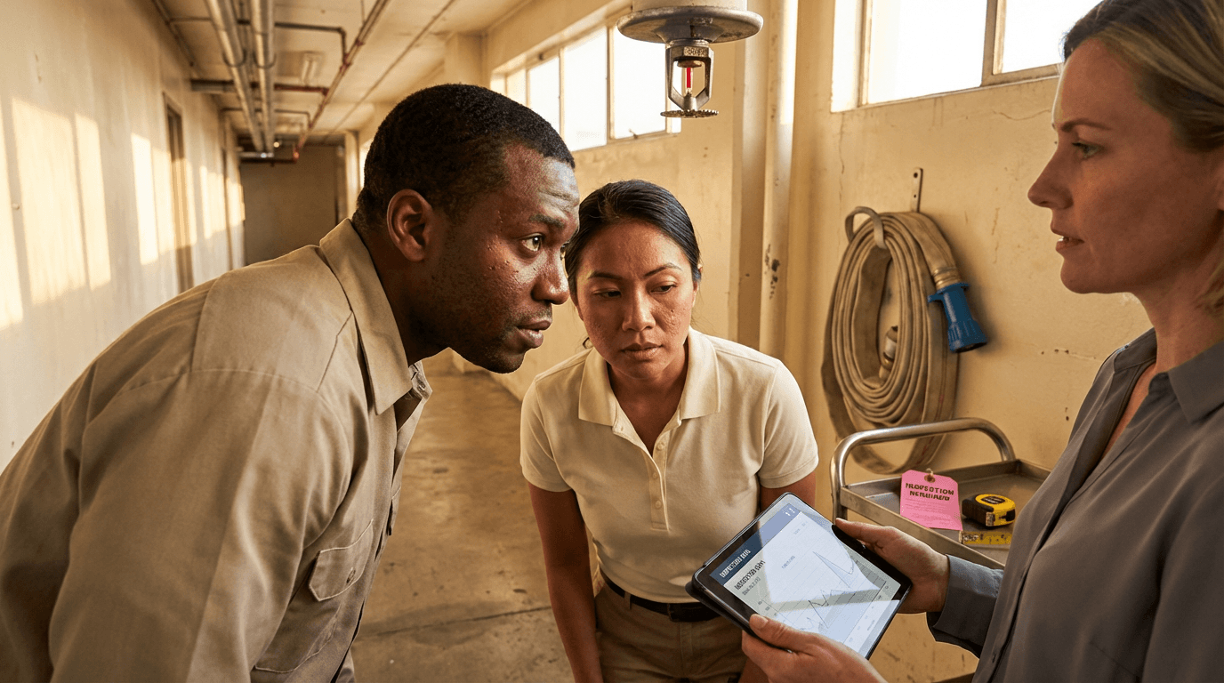 Capacitación para Inspectores de Sistemas de Rociadores