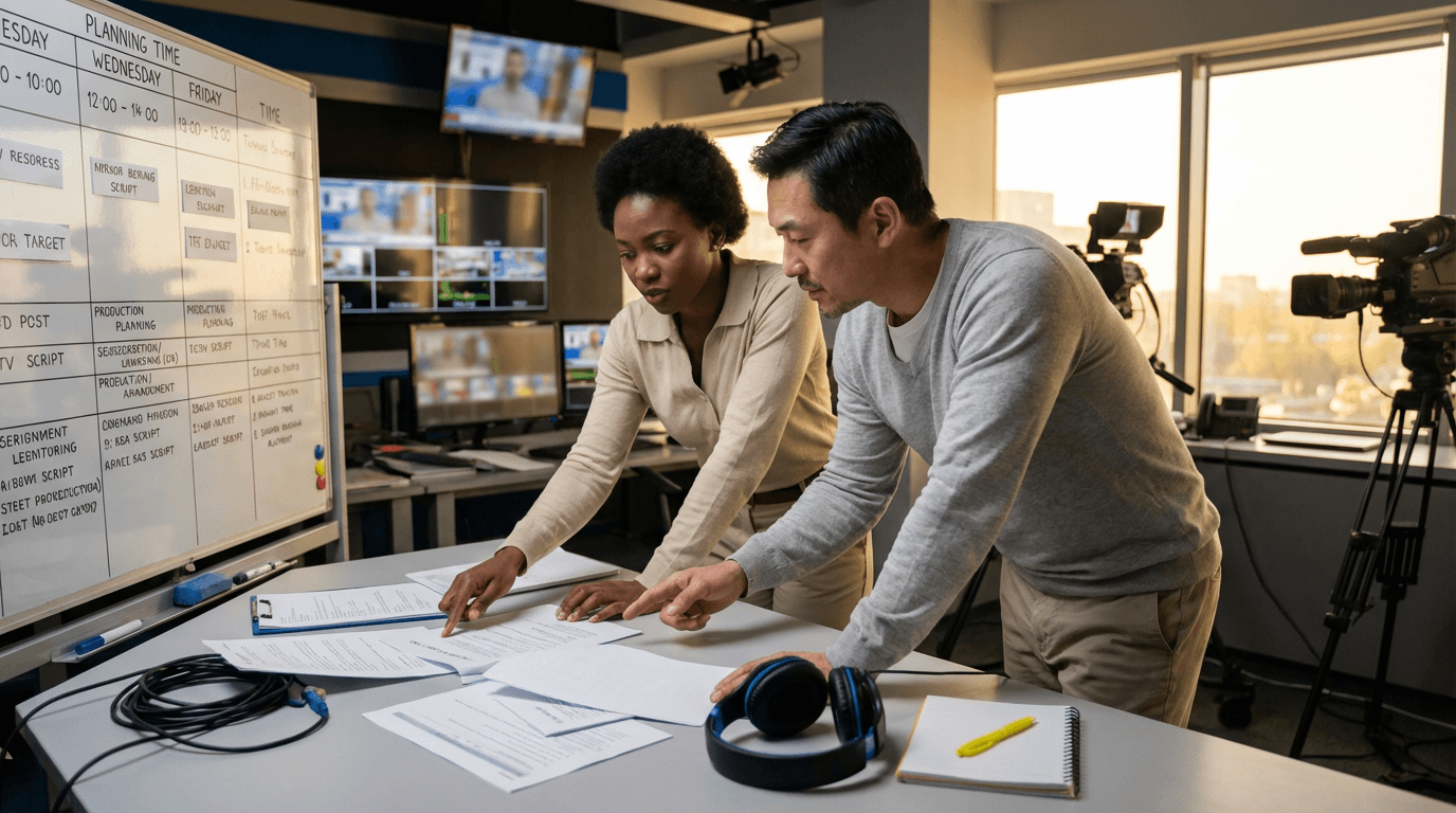 Curso de Diretor de Produção Jornalística