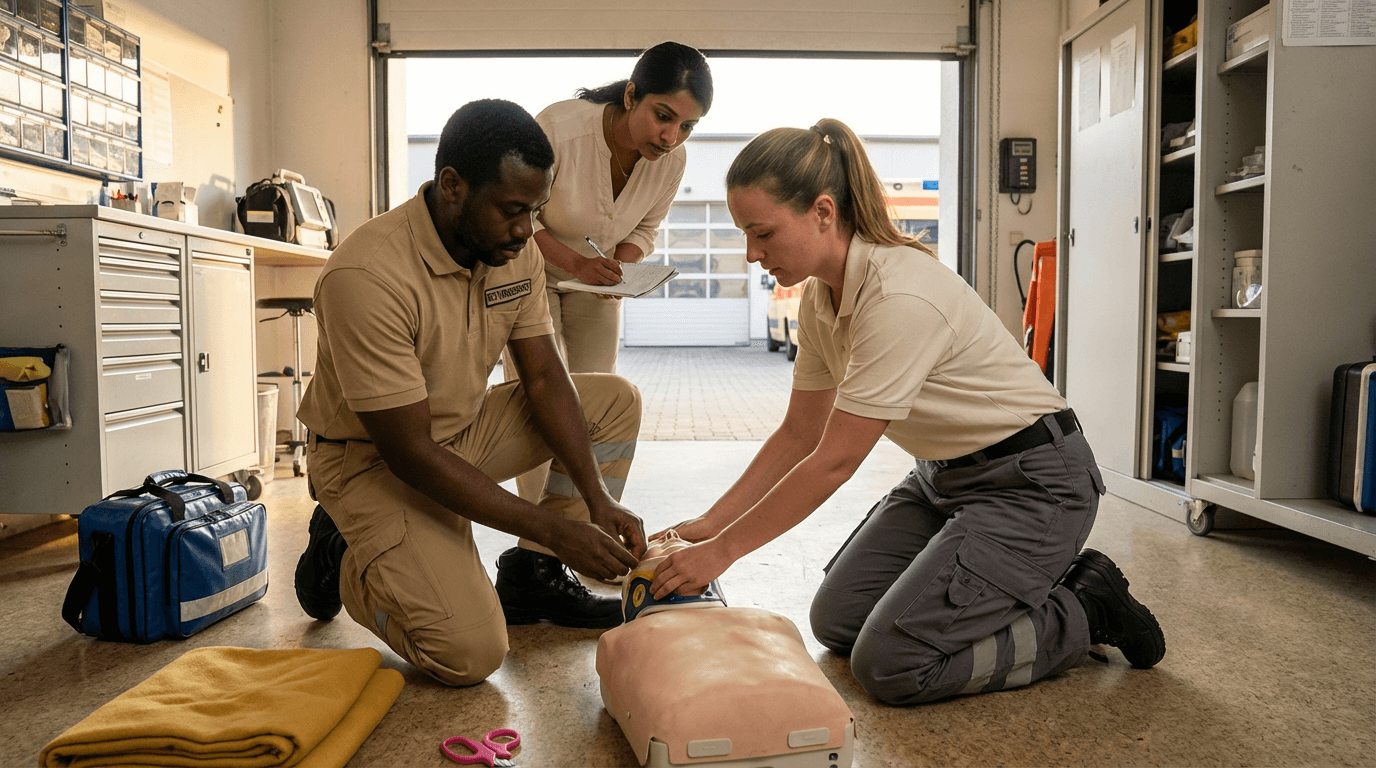 Fortbildung Rettungshelfer
