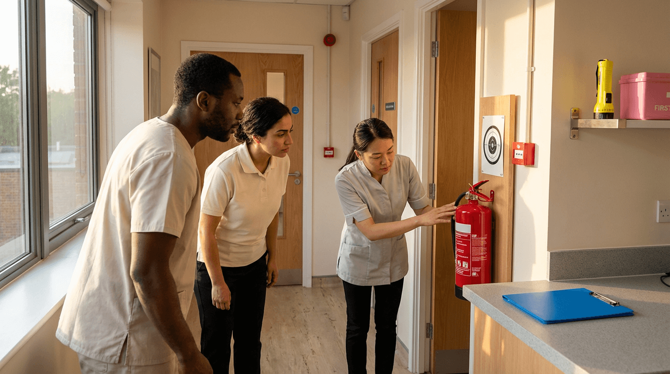 Arztpraxis-Brandschutz-Schulung