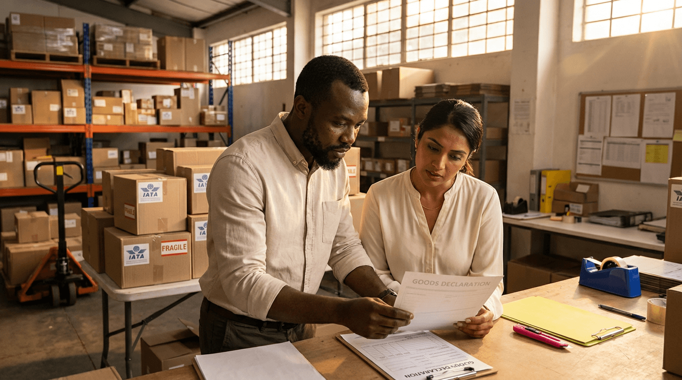הכשרת IATA בטיפול במטענים מסוכנים