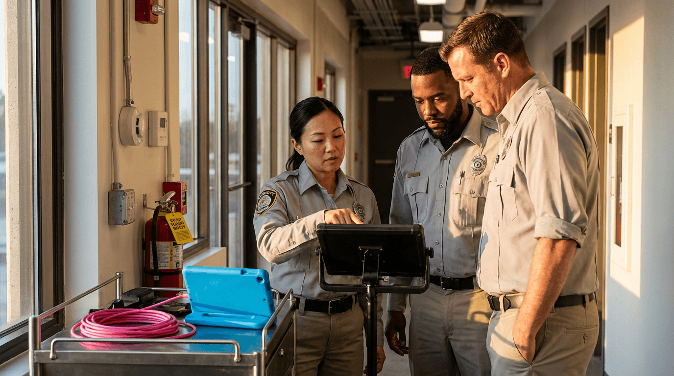 הכשרה במערכות אזעקת שריפה ניידות