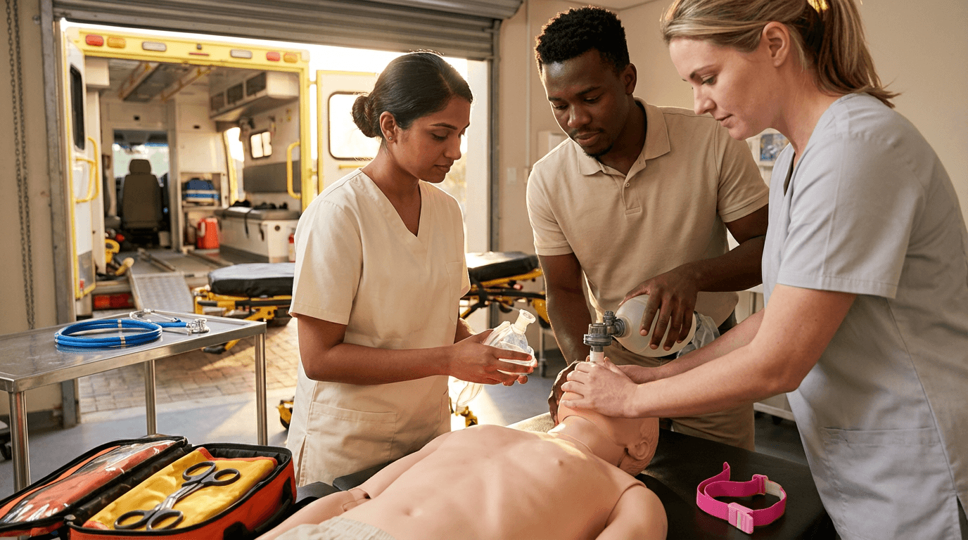 Erste-Hilfe-Kurs im Medizinstudium