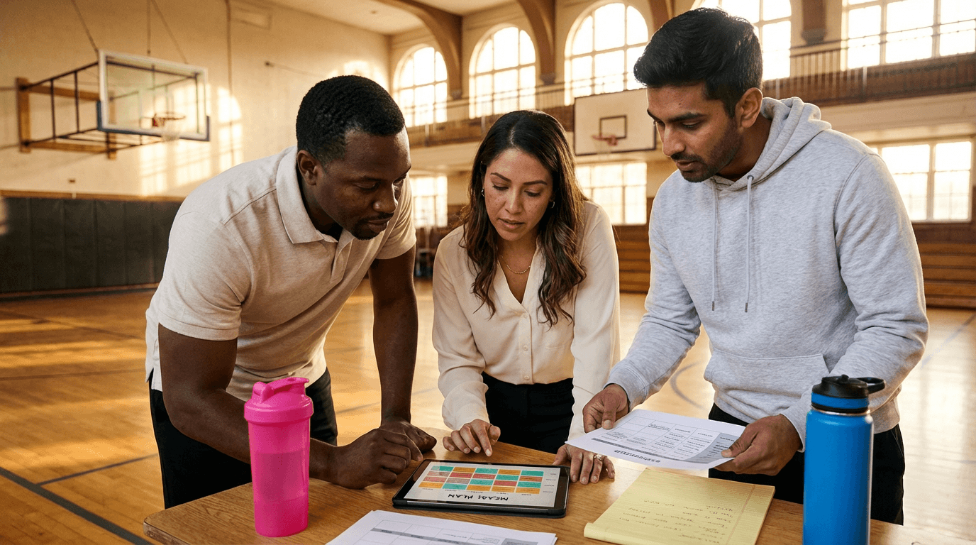 curso de monitor de baloncesto y nutrición
