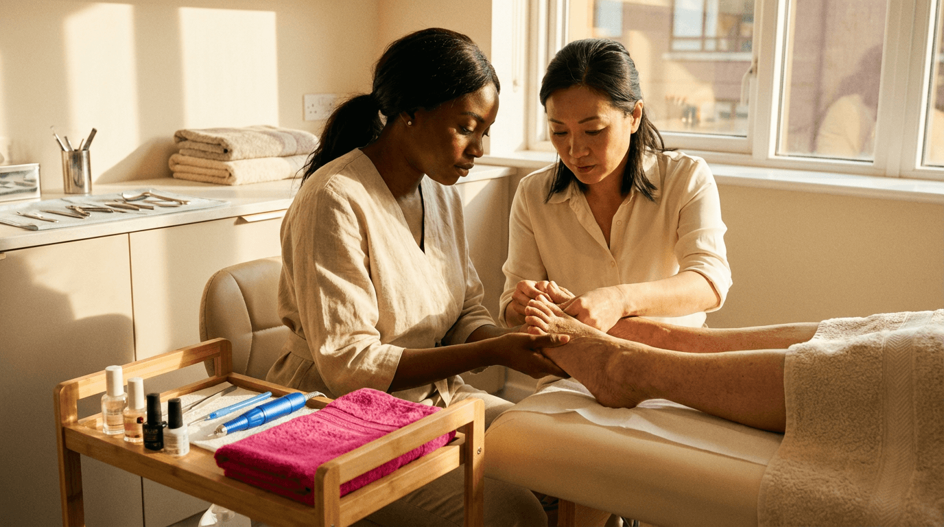 Curso de Instrutor de Pedicure