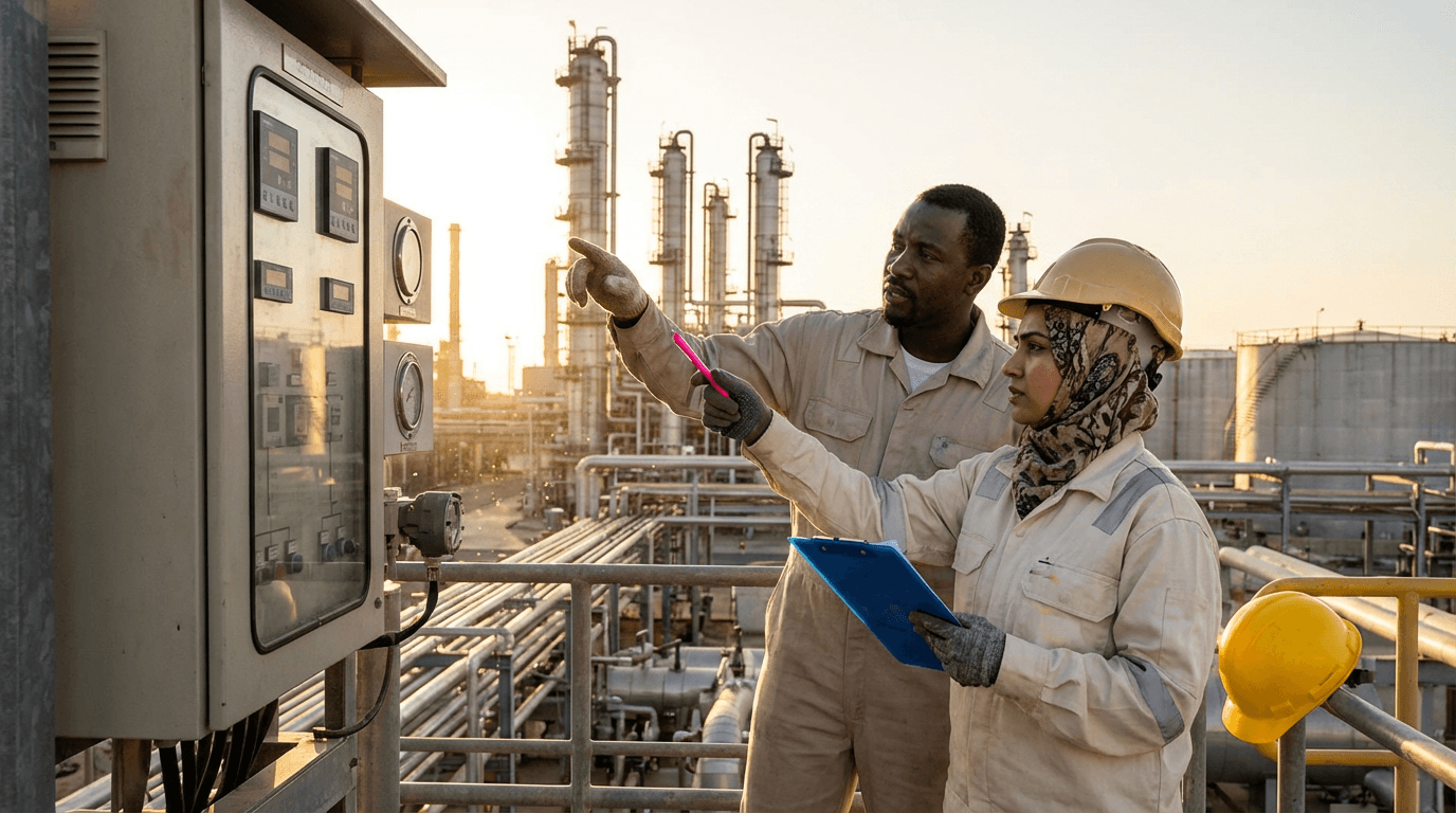 curso de refino de petróleo