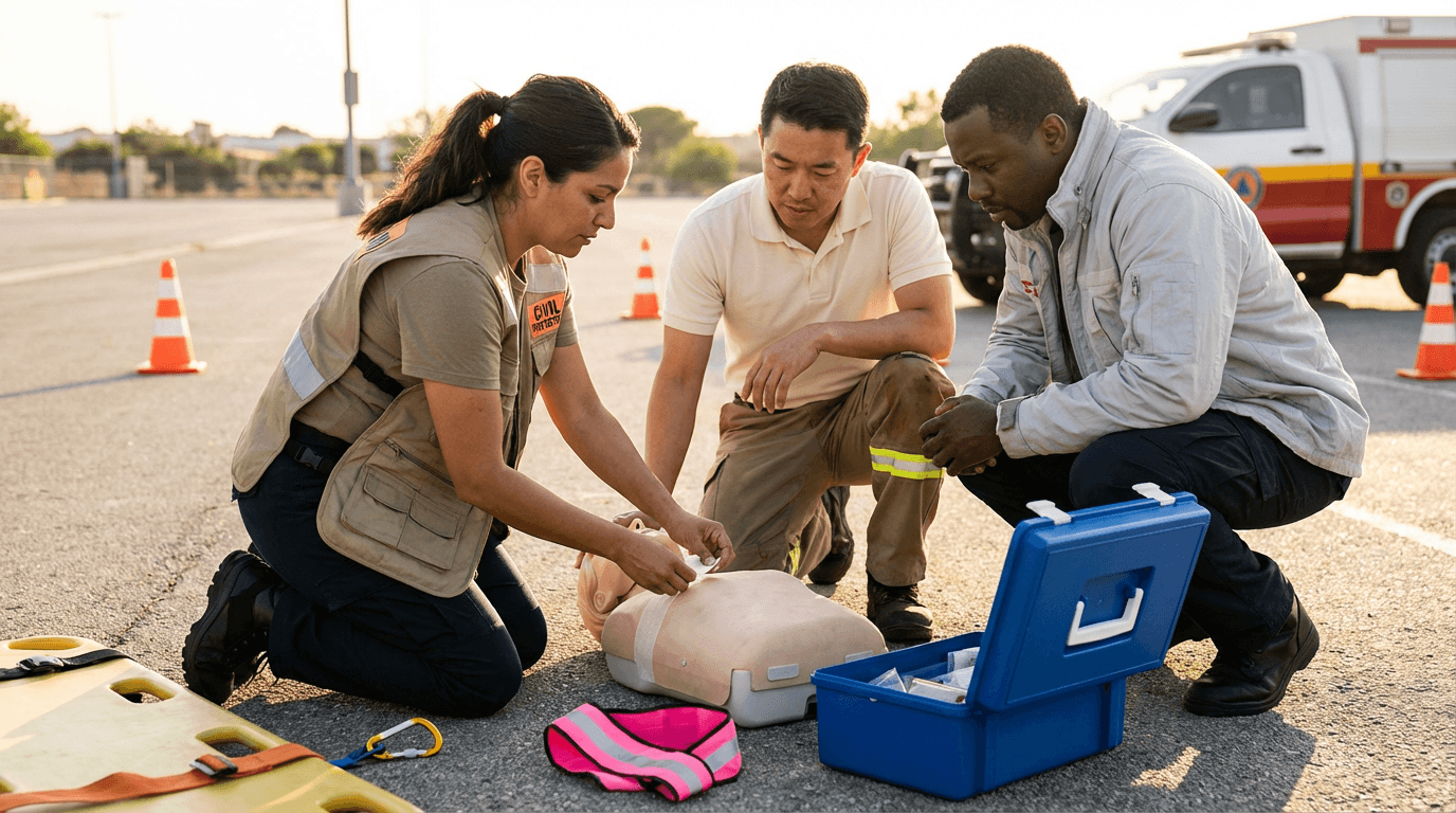 Civil Protection First Aid Course