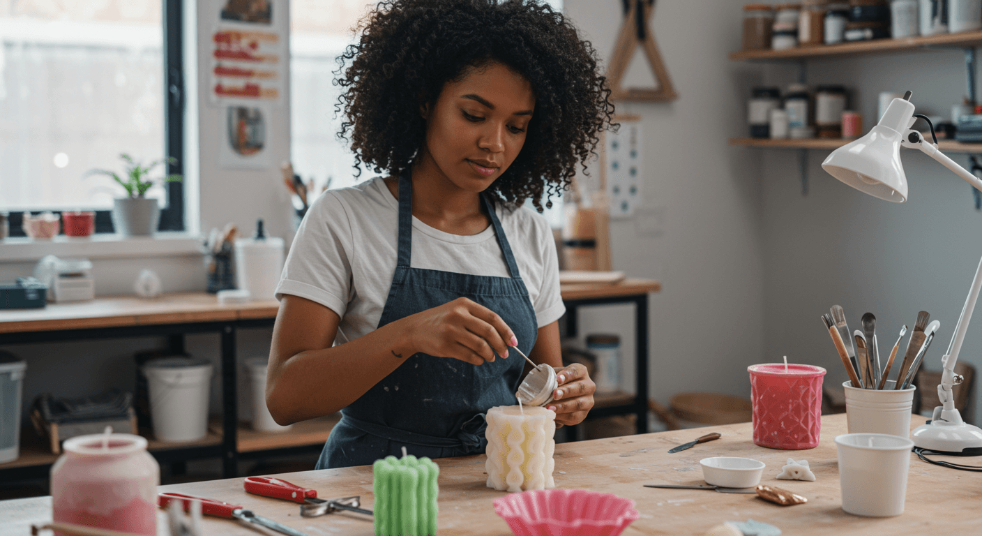 Curso de Velas Decorativas