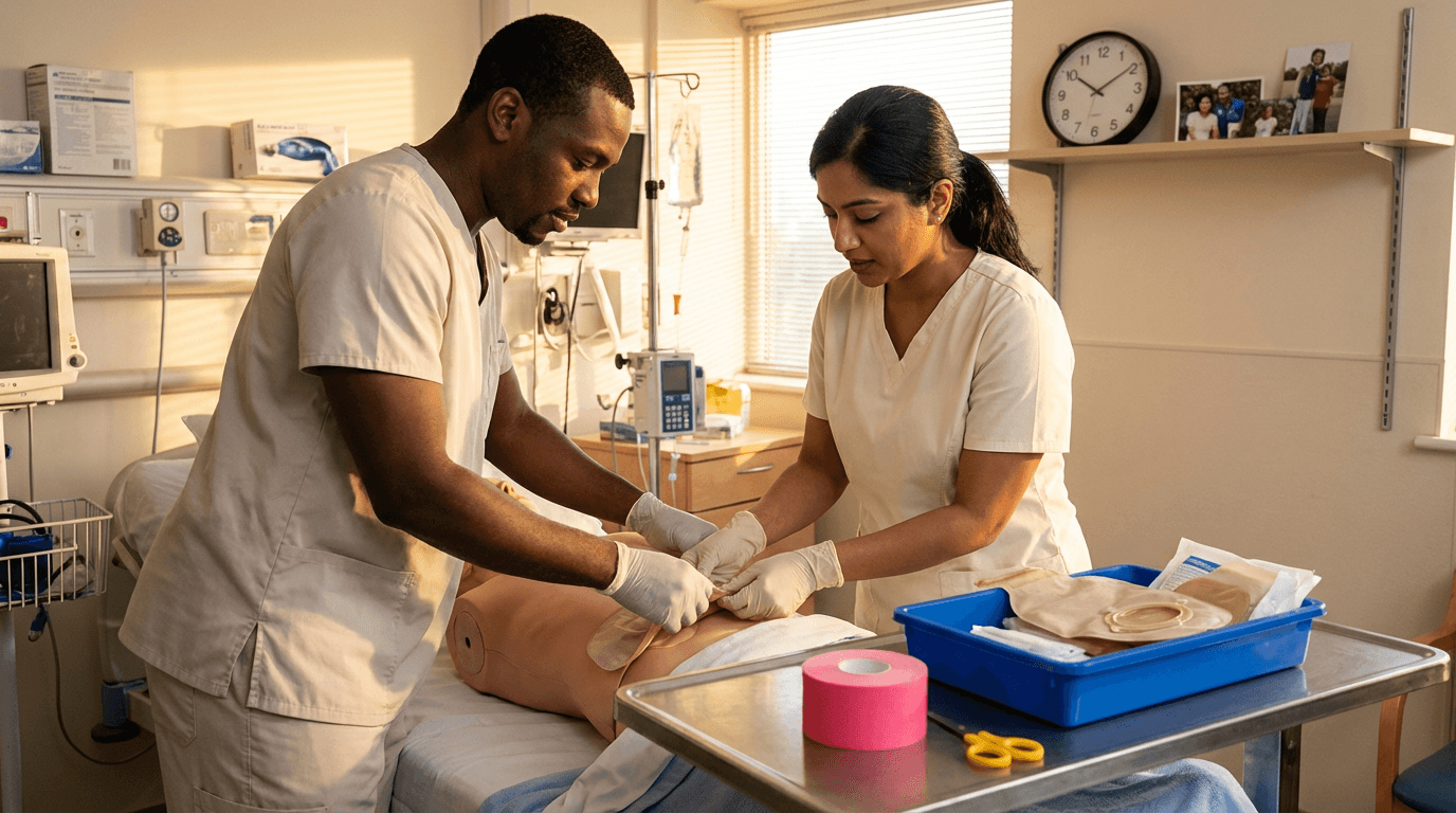 콜로스토미 케어 과정