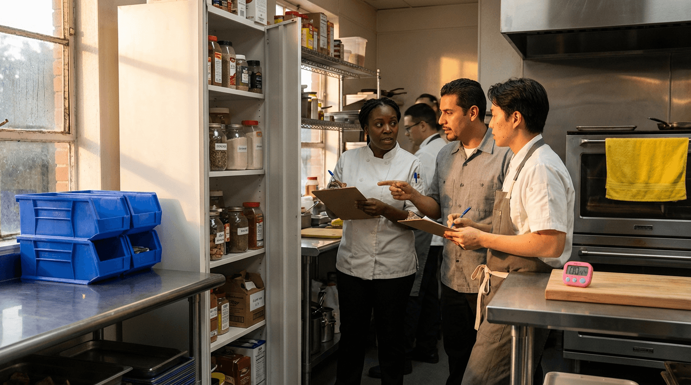 curso de organización de procesos de cocina